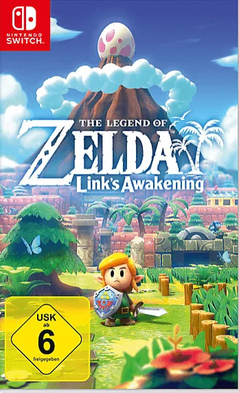 Carátula de The Legend of Zelda: Link's Awakening